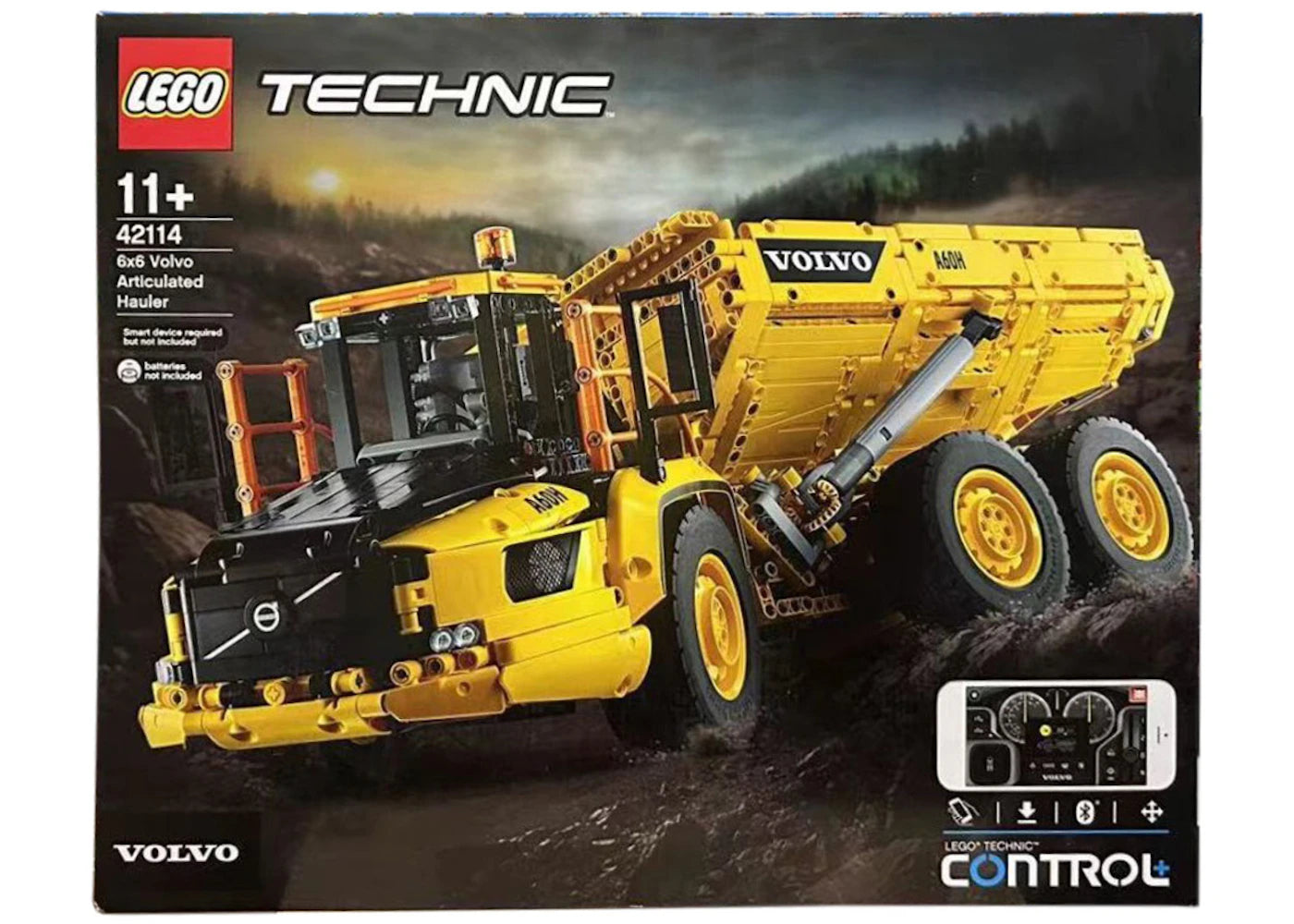 LEGO Technic 6x6 Volvo Articulated Hauler Set 42114 -1
