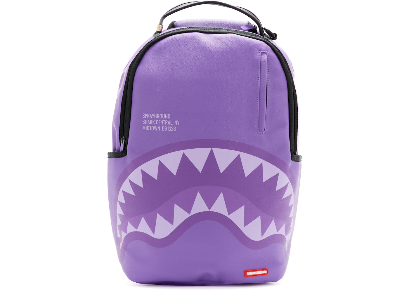 Sprayground Shark Central Purple Venom Backpack Multicolor -1