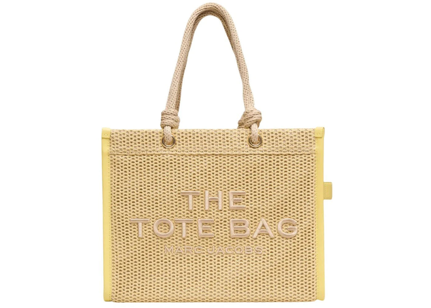 Marc Jacobs The Large Tote Woven Rope Tote Bag Natural -1
