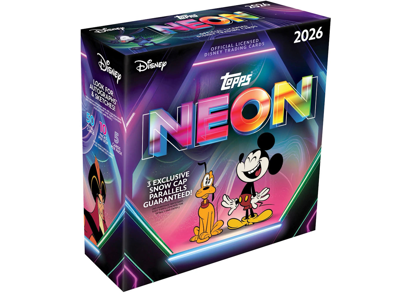 2026 Topps Disney Neon Mega Box -1