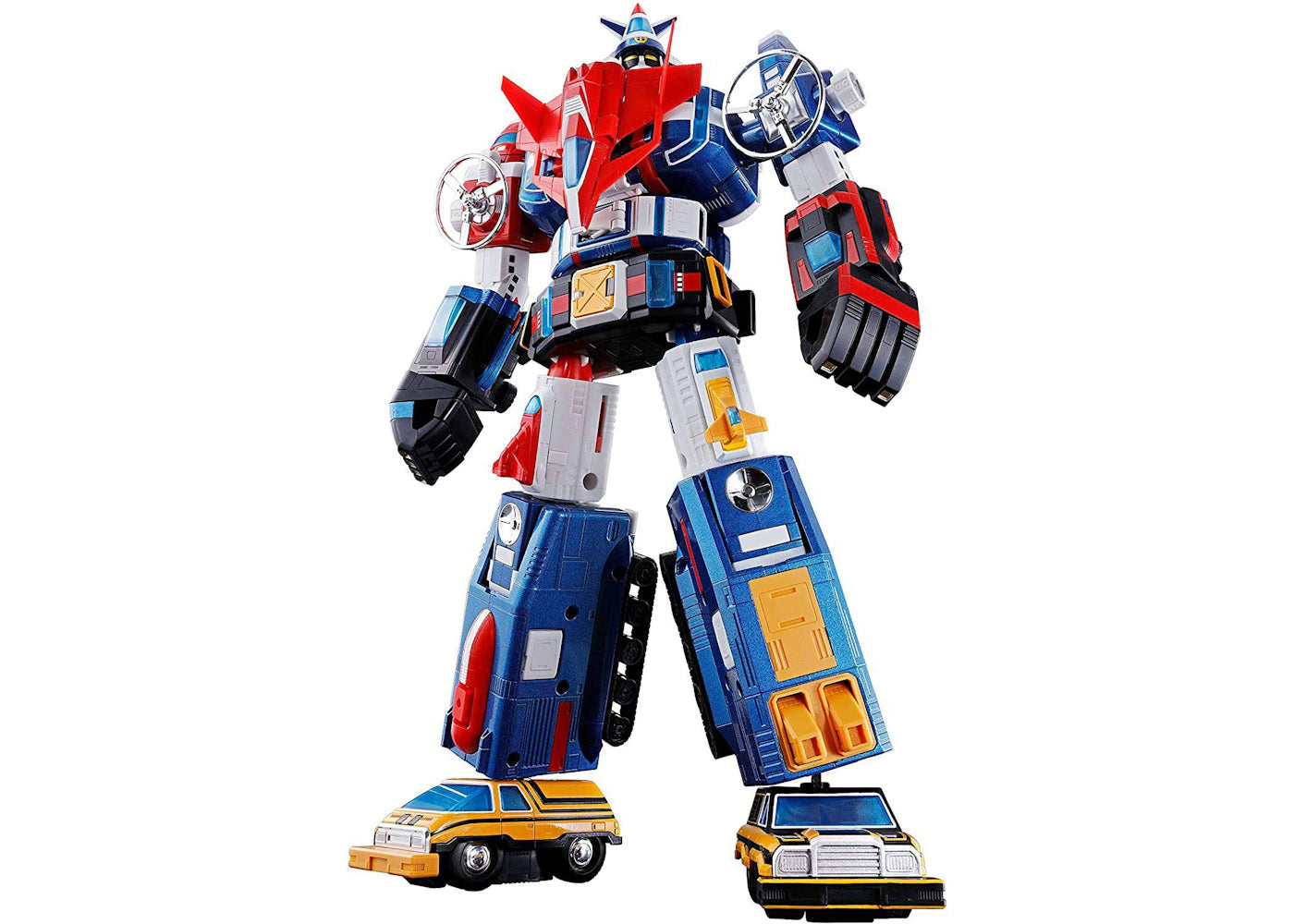 Bandai Japan Tamashii Soul of Chogokin GX-88 Armored Fleet Dairugger XV Armored Fleet Dairugger Combining Action Figure -1