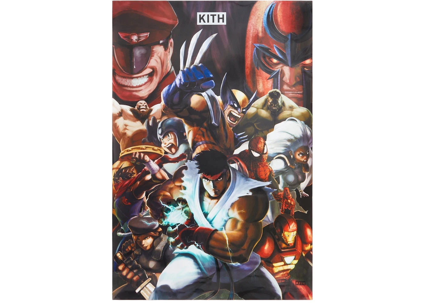Kith x Marvel Capcom Poster Poster Multi -1