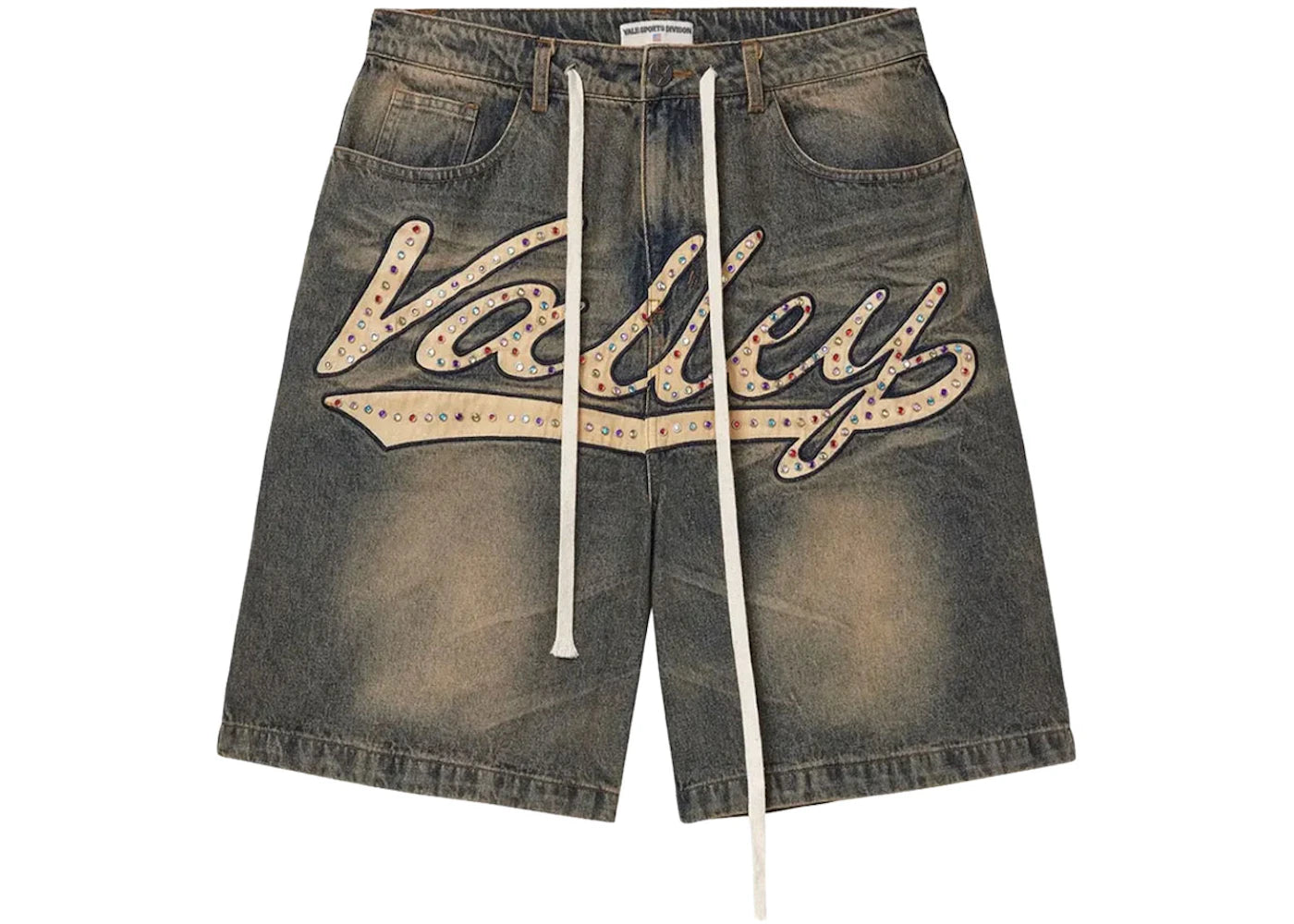 Vale Forever Skittles Jorts Mid Blue -1