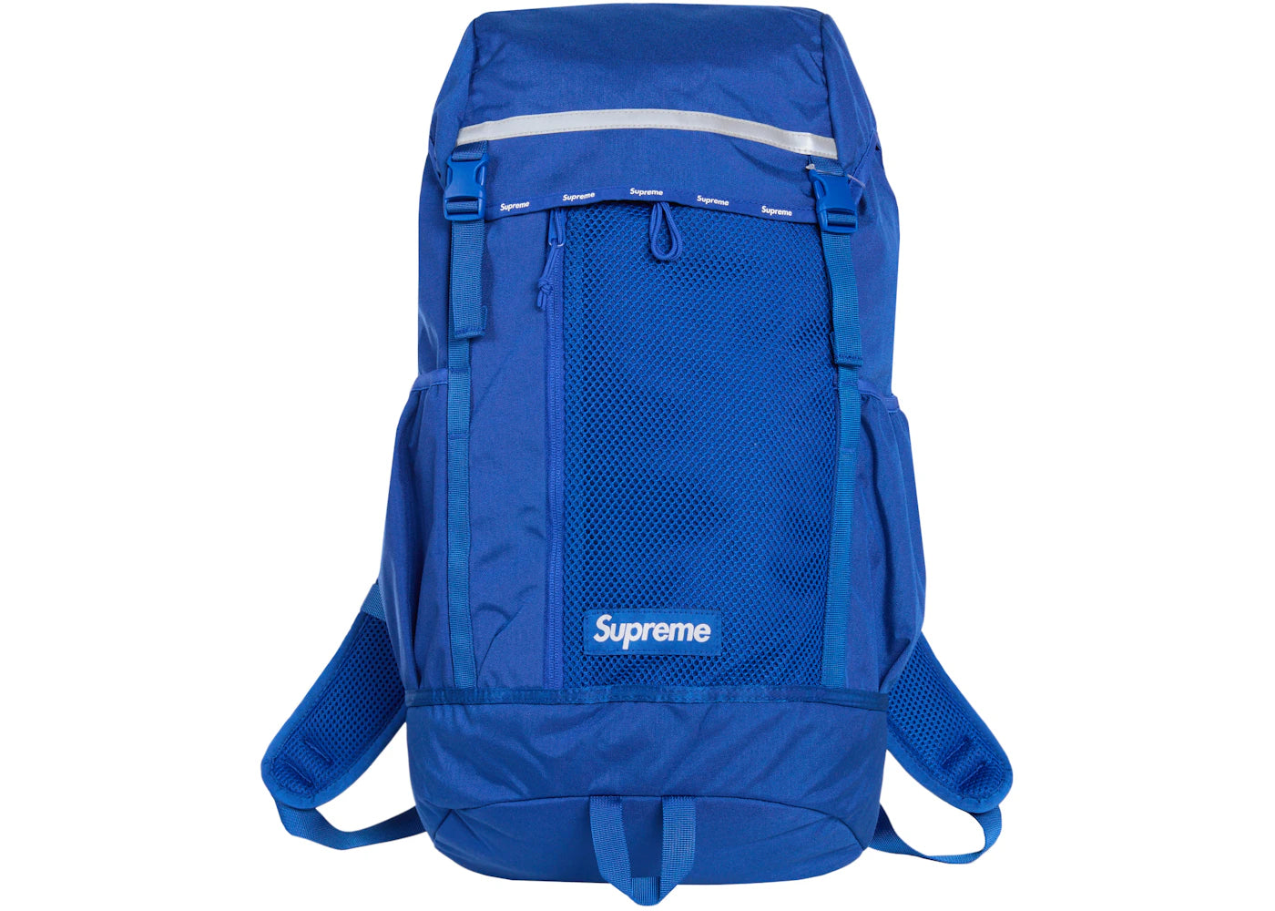 Supreme Logo Backpack (FW24) Blue -1