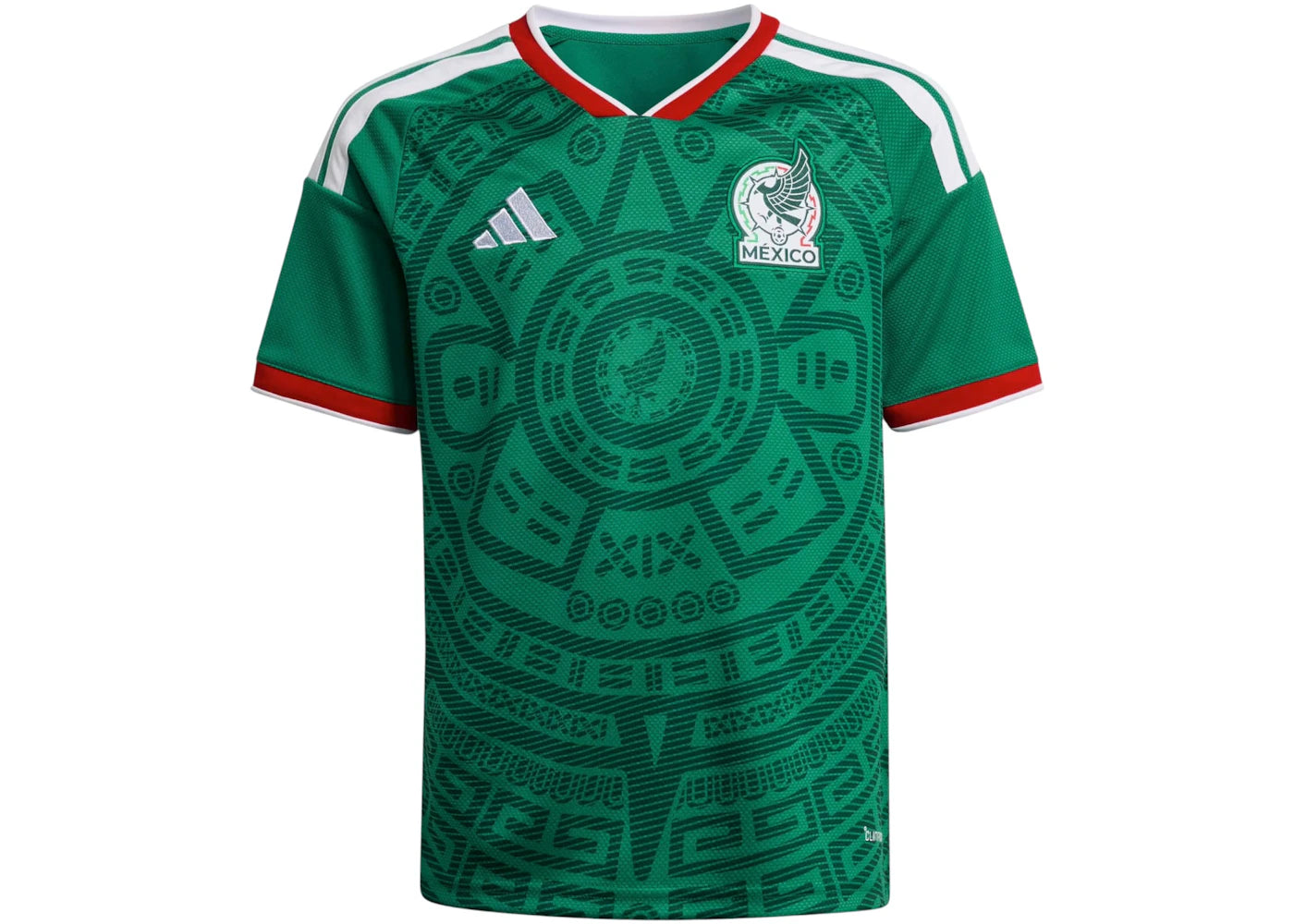 adidas Kids Mexico 2026 World Cup Home Jersey Green -1