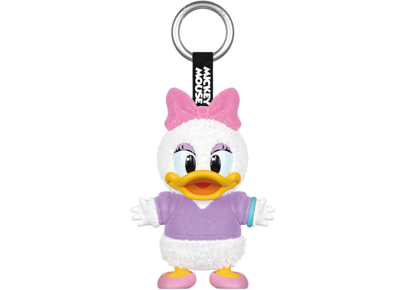 Pop Mart Disney Mickey Family Together Series Daisy Plush Keychain-1