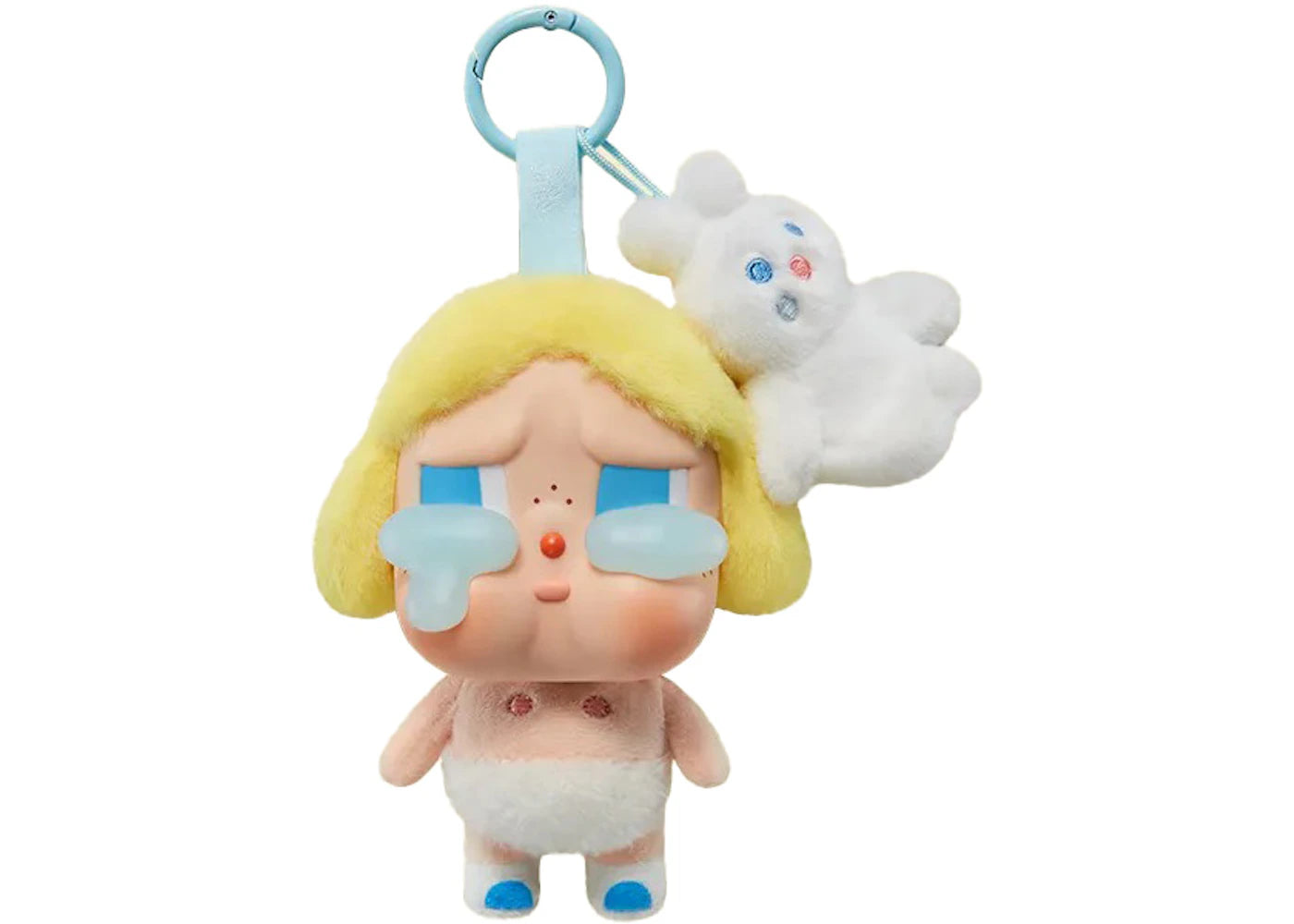 Pop Mart CryBaby Crying Again Series Baby Blonde (Super Secret Edition) Vinyl Face Plush-1