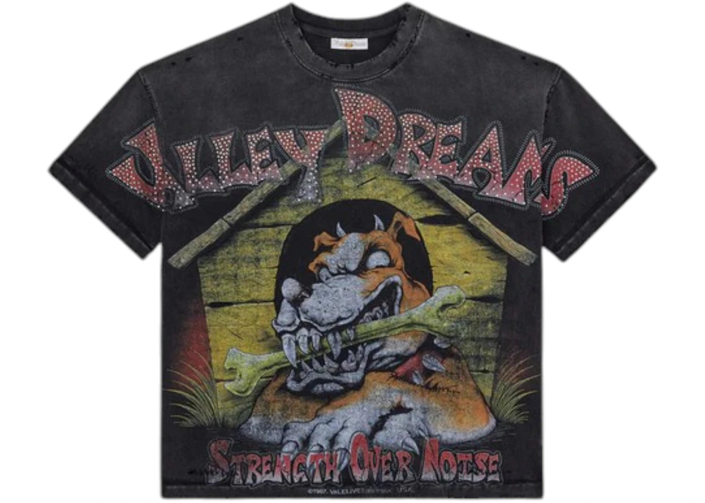 Vale Forever Doghouse Bling Tee Black -1
