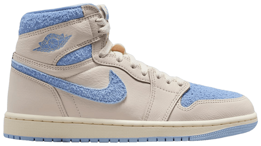 Jordan 1 Retro High OG Pale Ivory Psychic Blue (Women's)-1
