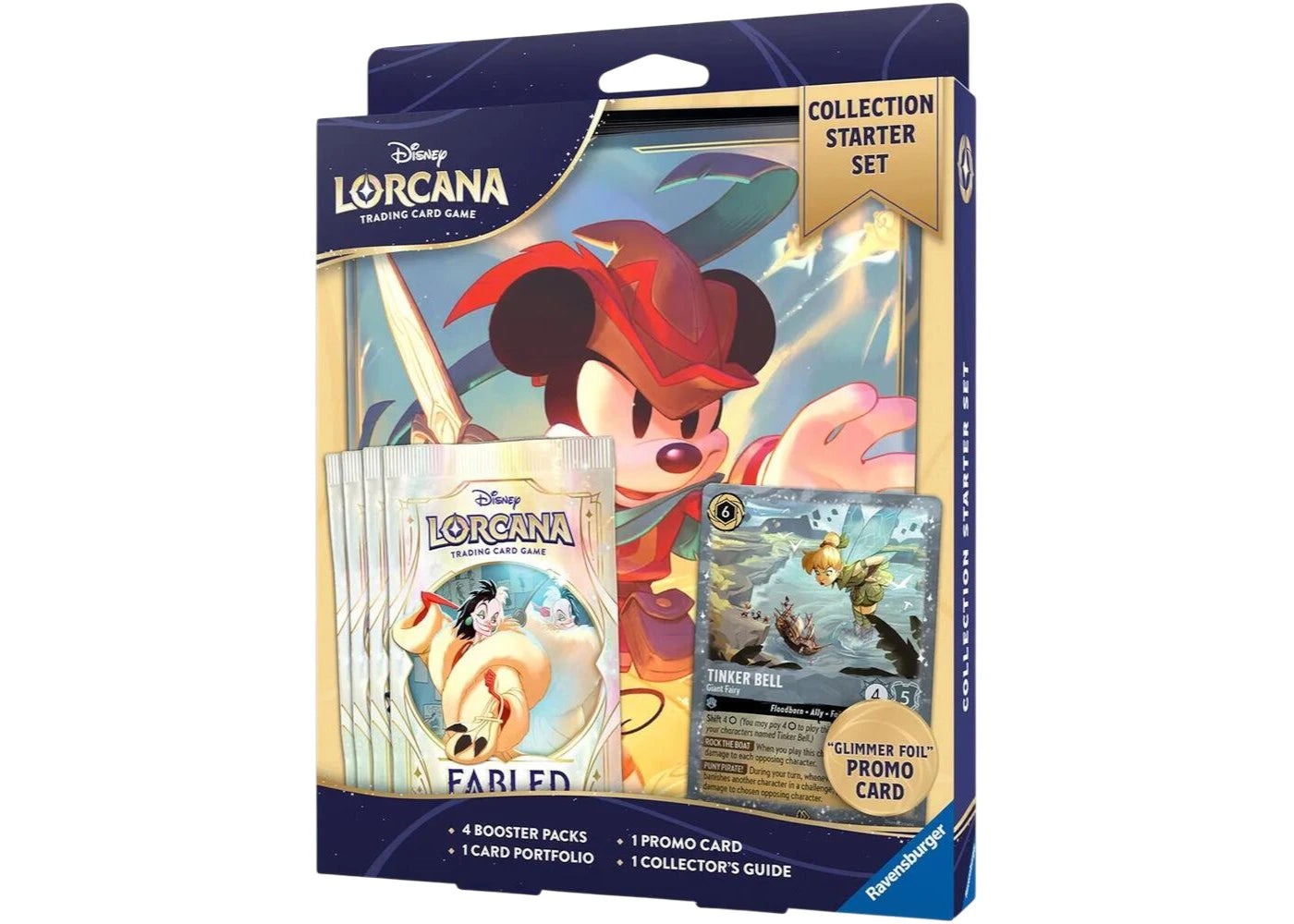 2025 Disney Lorcana Fabled Mickey Mouse Starter Set -1