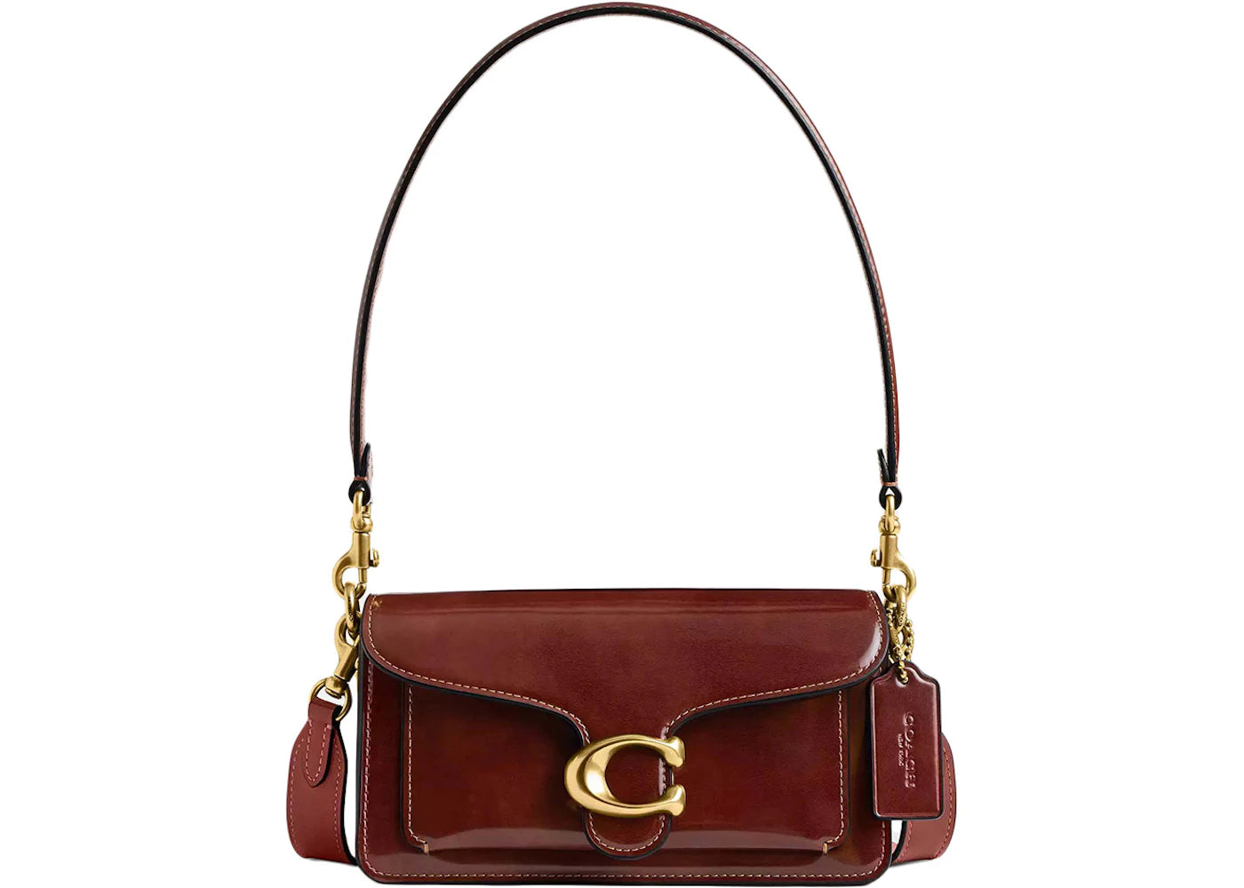 Coach Tabby Shoulder Bag 20 Brass/Dark Neutral -1