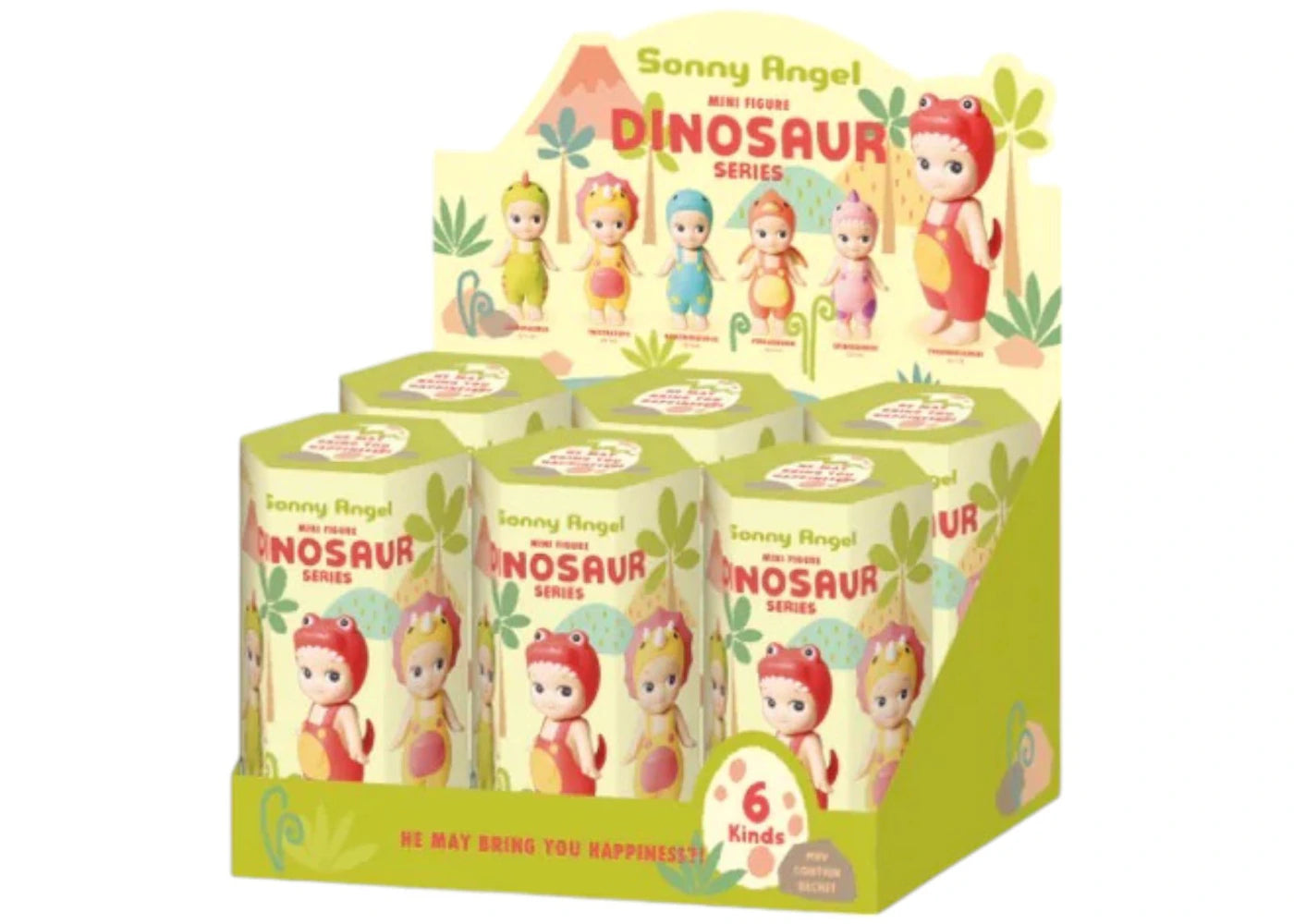 Sonny Angel Dinosaur Series Sealed Case (6 Blind Box) -1