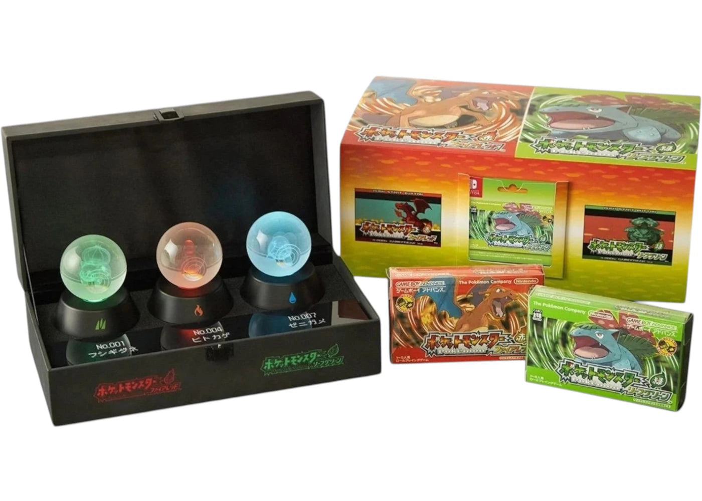 Pokemon Fire Red & Leaf Green Collector's Box Set (Leaf Green Version) -1