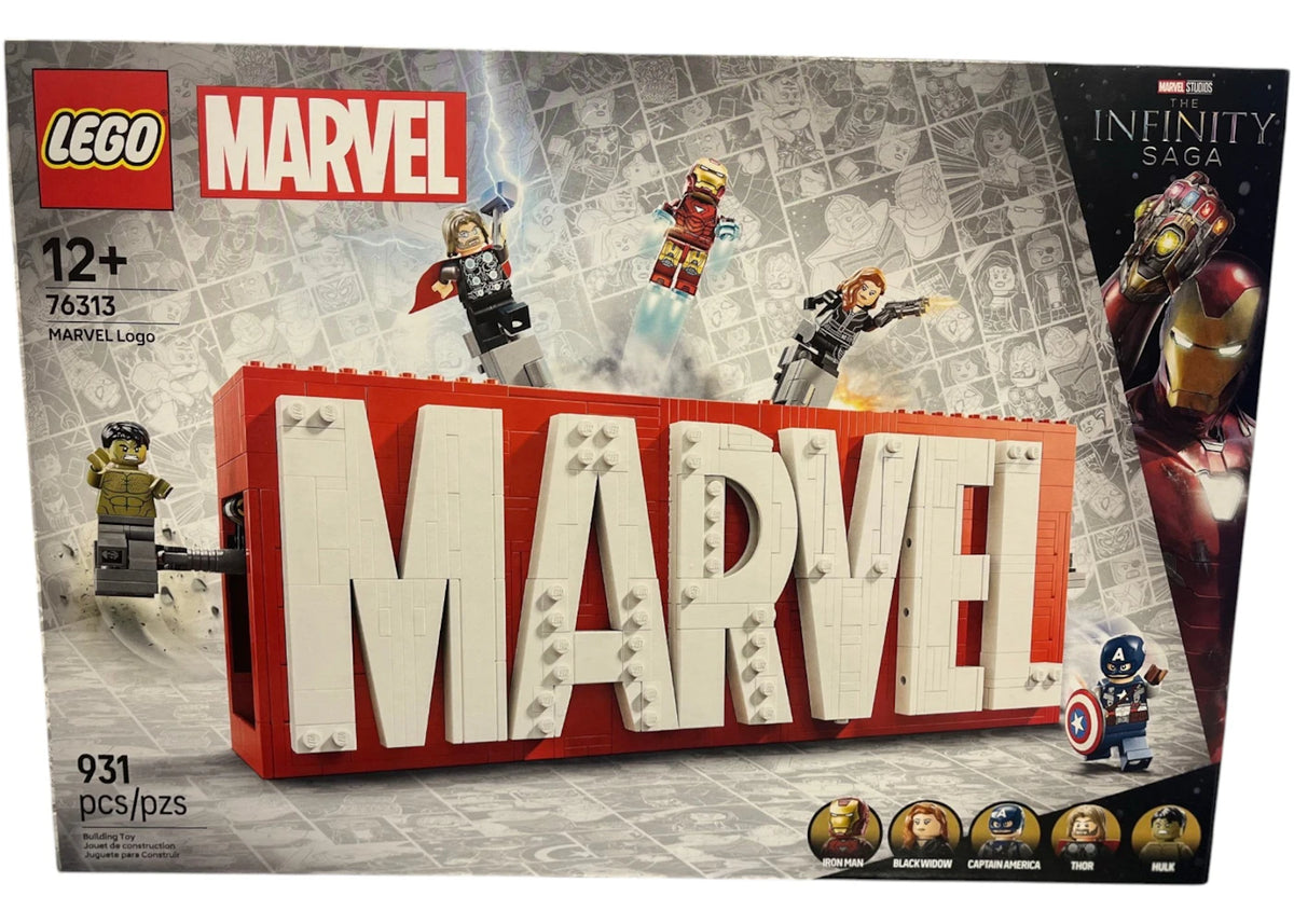 LEGO Marvel MARVEL Logo & Minifigures Set 76313 -1
