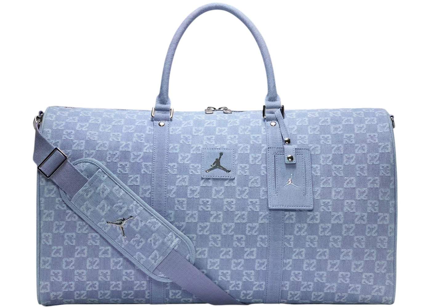 Jordan Monogram Duffel 40L Bag Denim -1