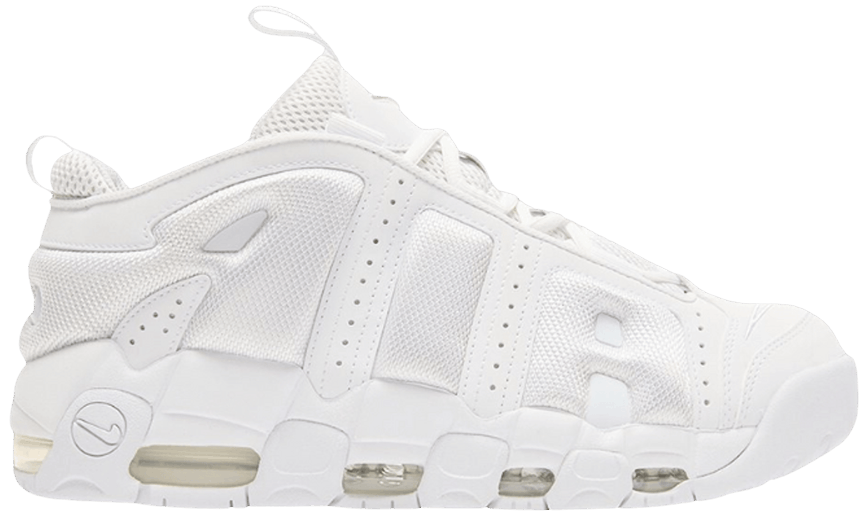 Nike Air More Uptempo Low Triple White -1