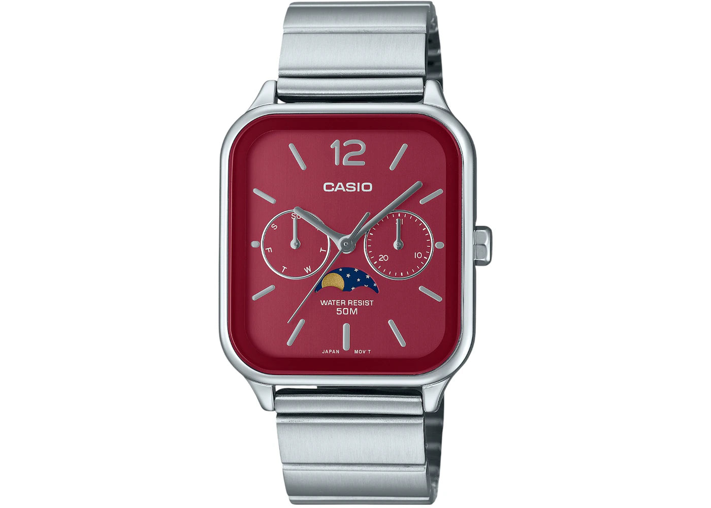 Casio Standard MTP-M305D-4A (Red) -1