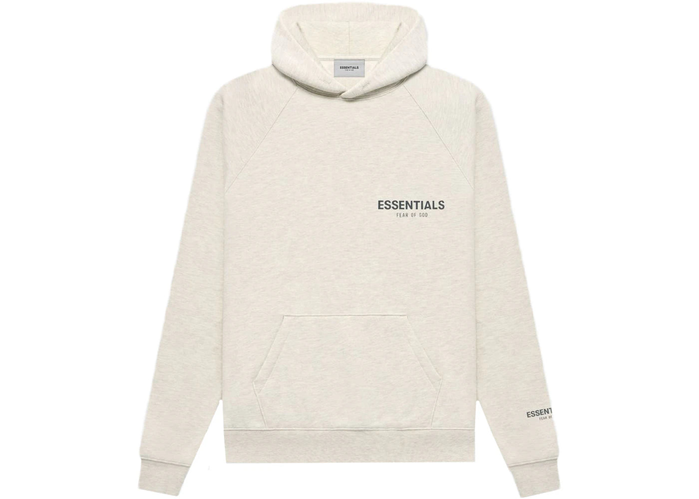 Fear of God Essentials Pull-Over Hoodie (SS21) Cream/Buttercream