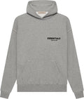 Fear of God Essentials Hoodie (2022) Dark Oatmeal front