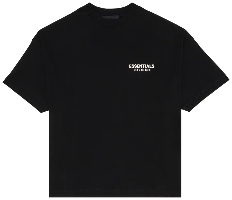 Fear of God Essentials Jersey Crewneck T-Shirt Black