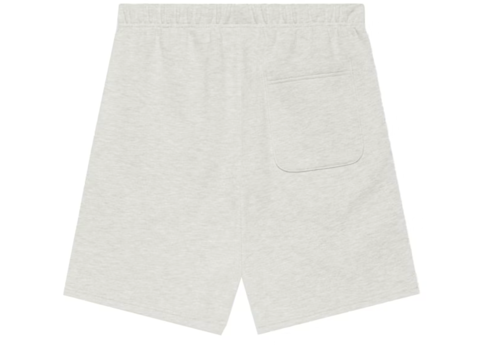 Fear of God Essentials Sweatshort Light Heather Oatmeal Back