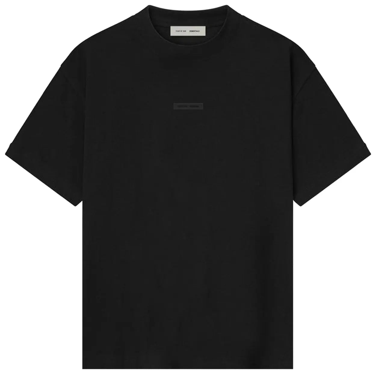 Fear of God Essentials Tee (SS24) Jet Black front