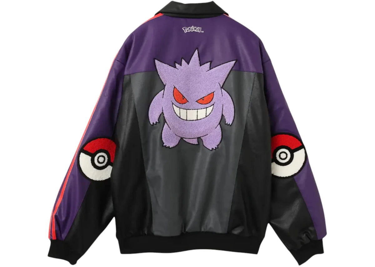 adidas x Pokémon 8 Ball Gengar Jacket Black/Violet -1