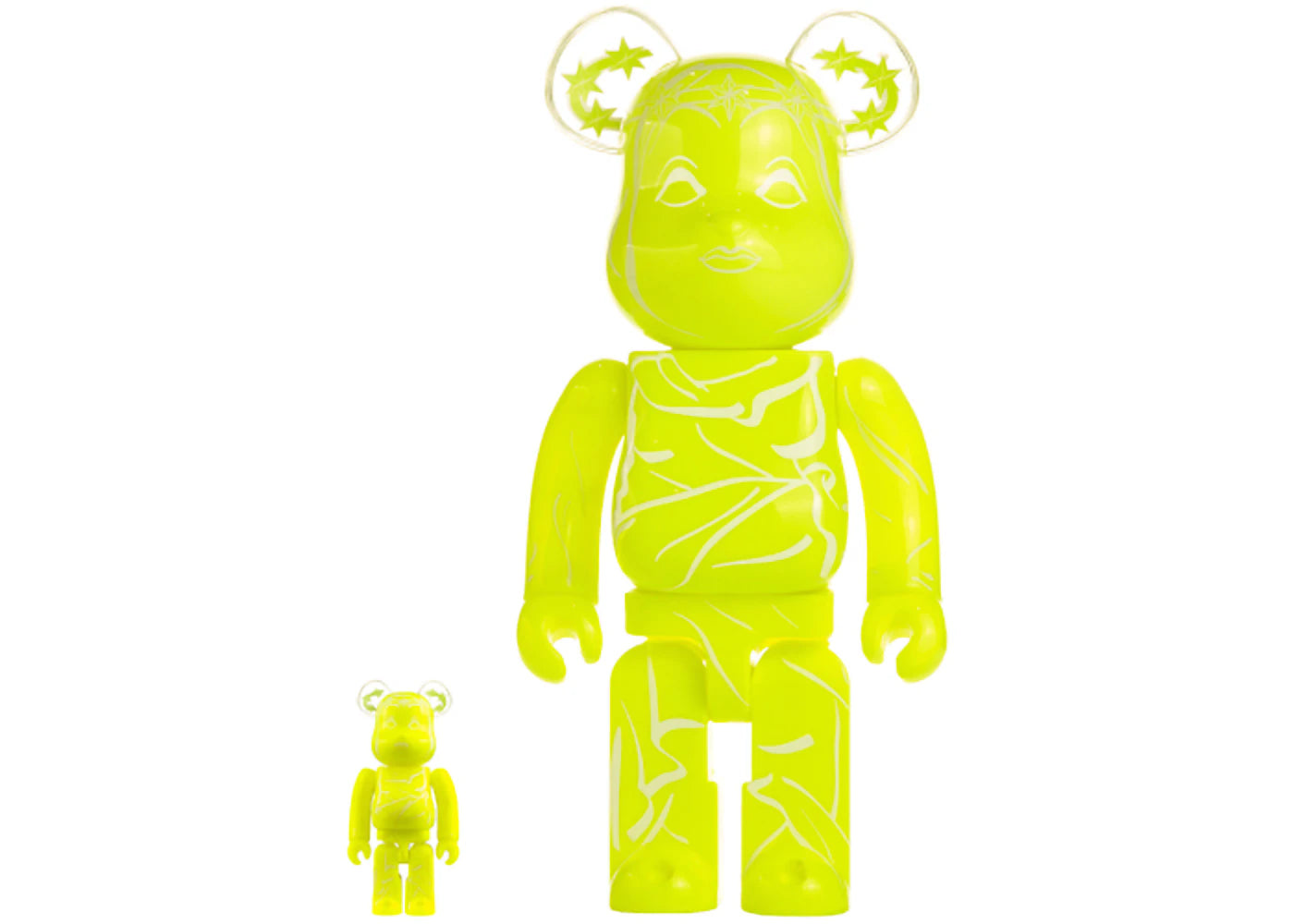 Bearbrick x MSGM 100% & 400% Set Green -1