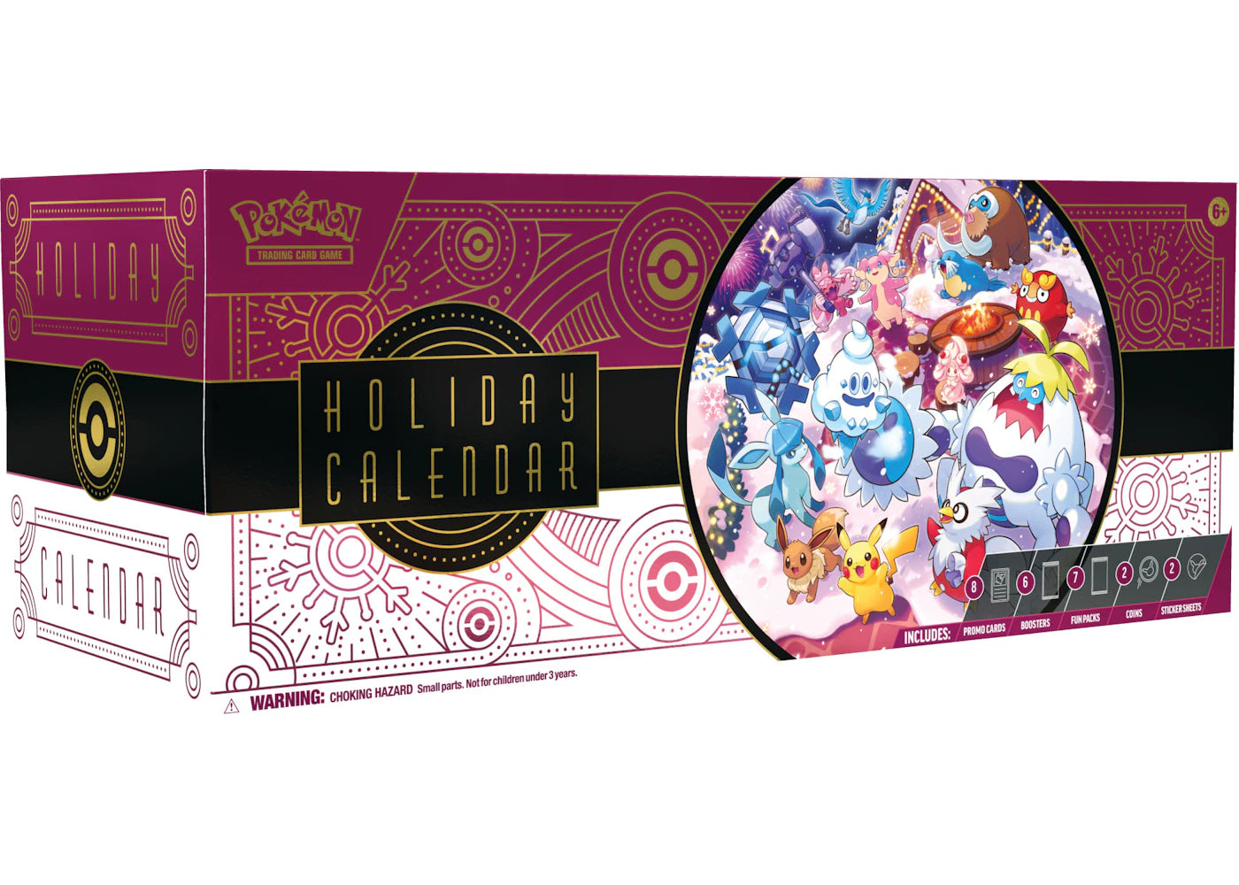 2025 Pokémon Scarlet & Violet Holiday Calendar Box -1