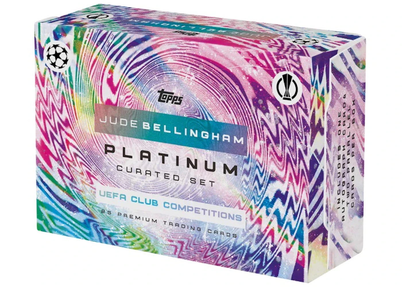 Topps Jude Bellingham Platinum UEFA Club Competitions Set Box -1