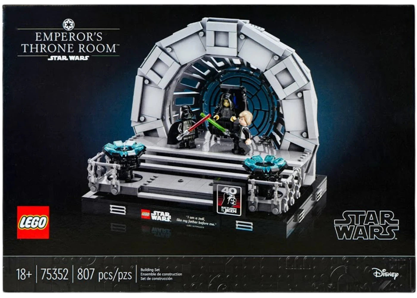 LEGO Star Wars Emperor's Throne Room Set 75352 -1
