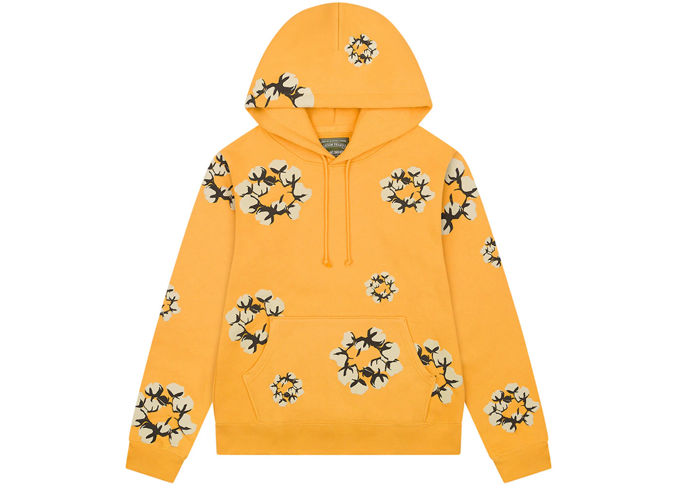 Denim Tears x CPFM Cactus Tears Wreath Hoodie Yellow -1