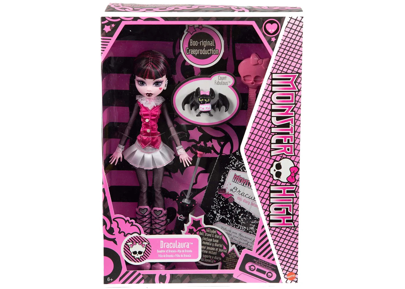 Mattel Monster High Draculaura Reproduction Doll 2022 -1