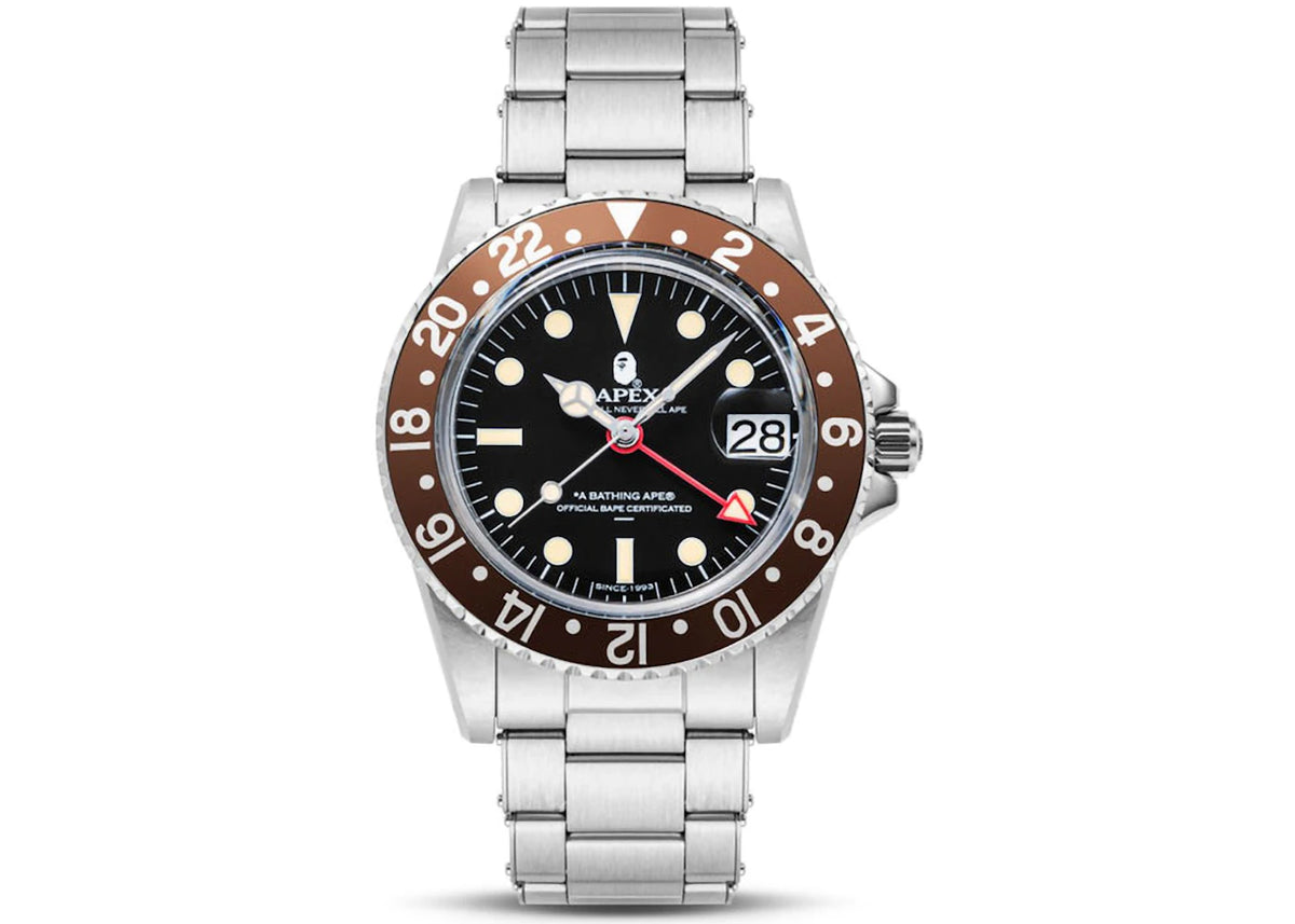 BAPE Classic Type 2 Bapex Watch Brown -1