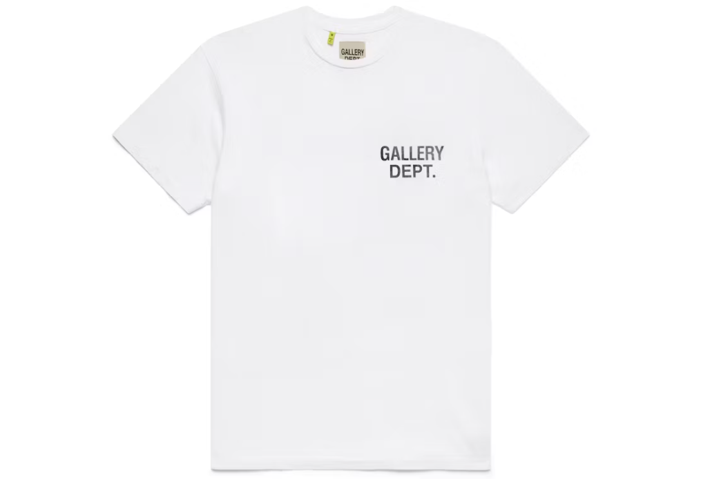 Gallery Dept. Souvenir T-Shirt White Black