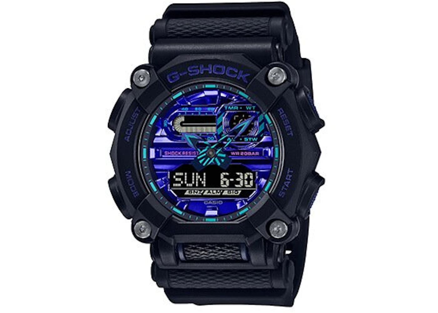 Casio G-Shock Virtual Blue GA-900VB-1A (Black) -1