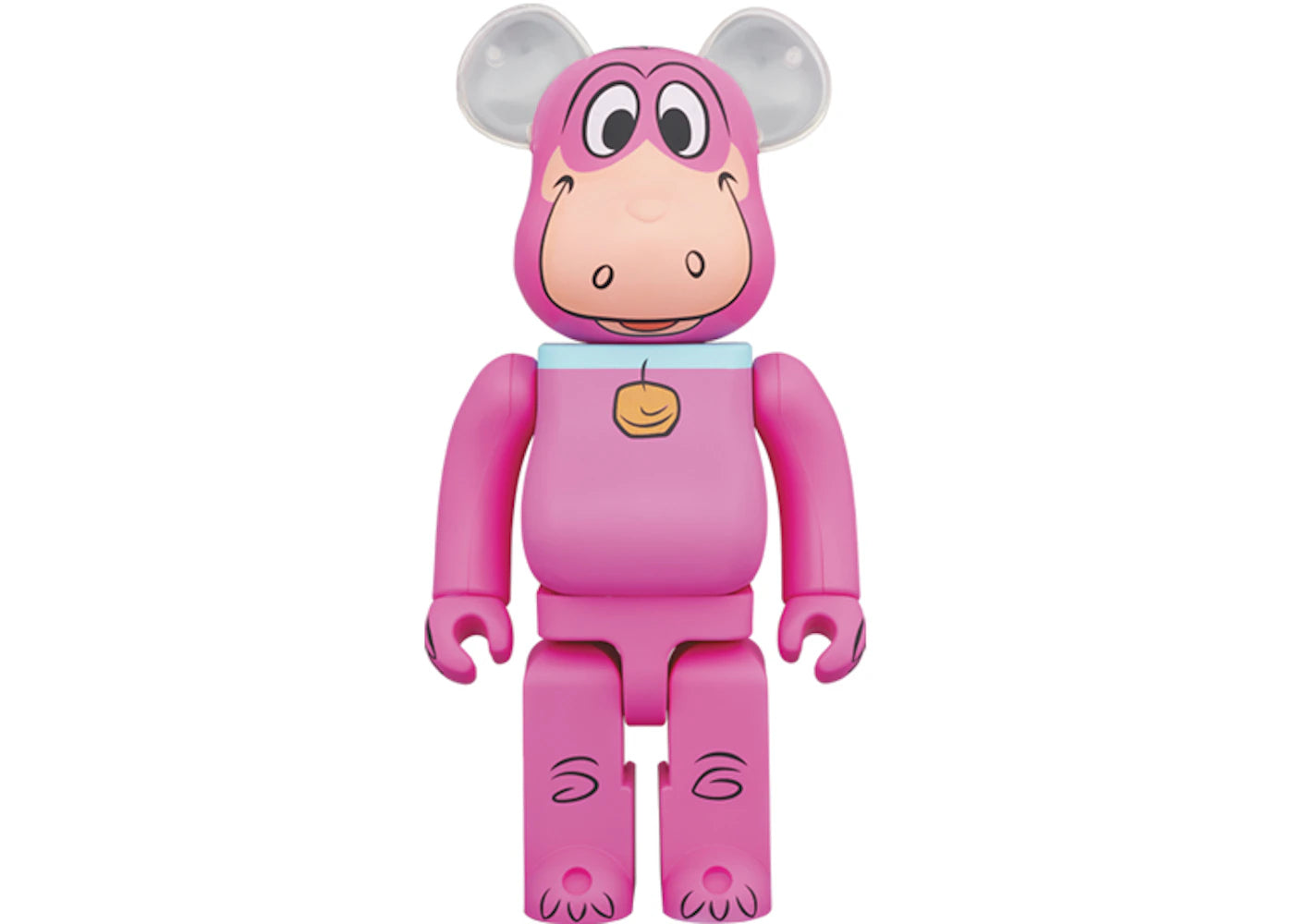 Bearbrick x The Flintstones Dino 1000% Pink -1