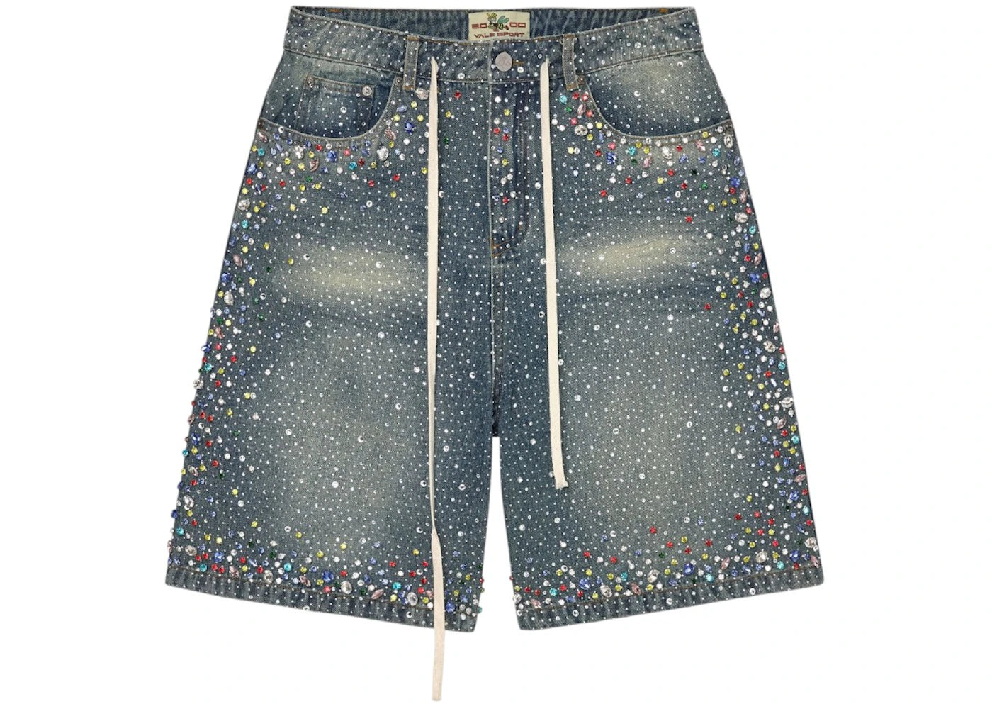Vale Forever Rainstorm V2 Jorts (Stone Washed Blue) -1