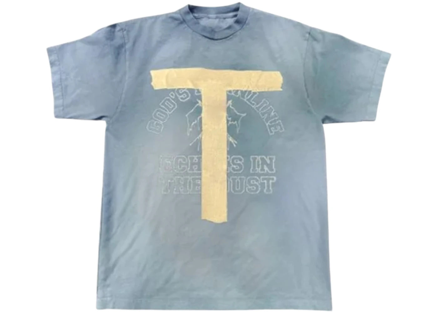 Travis Scott Coachella 2025 TTape Tee Blue -1