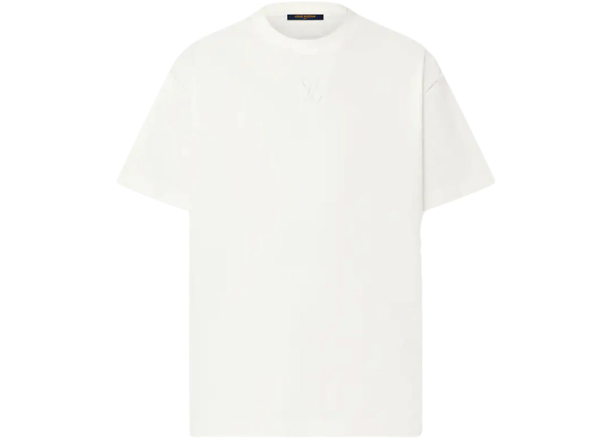 Louis Vuitton Embossed LV T-Shirt Blanc Optique White -1