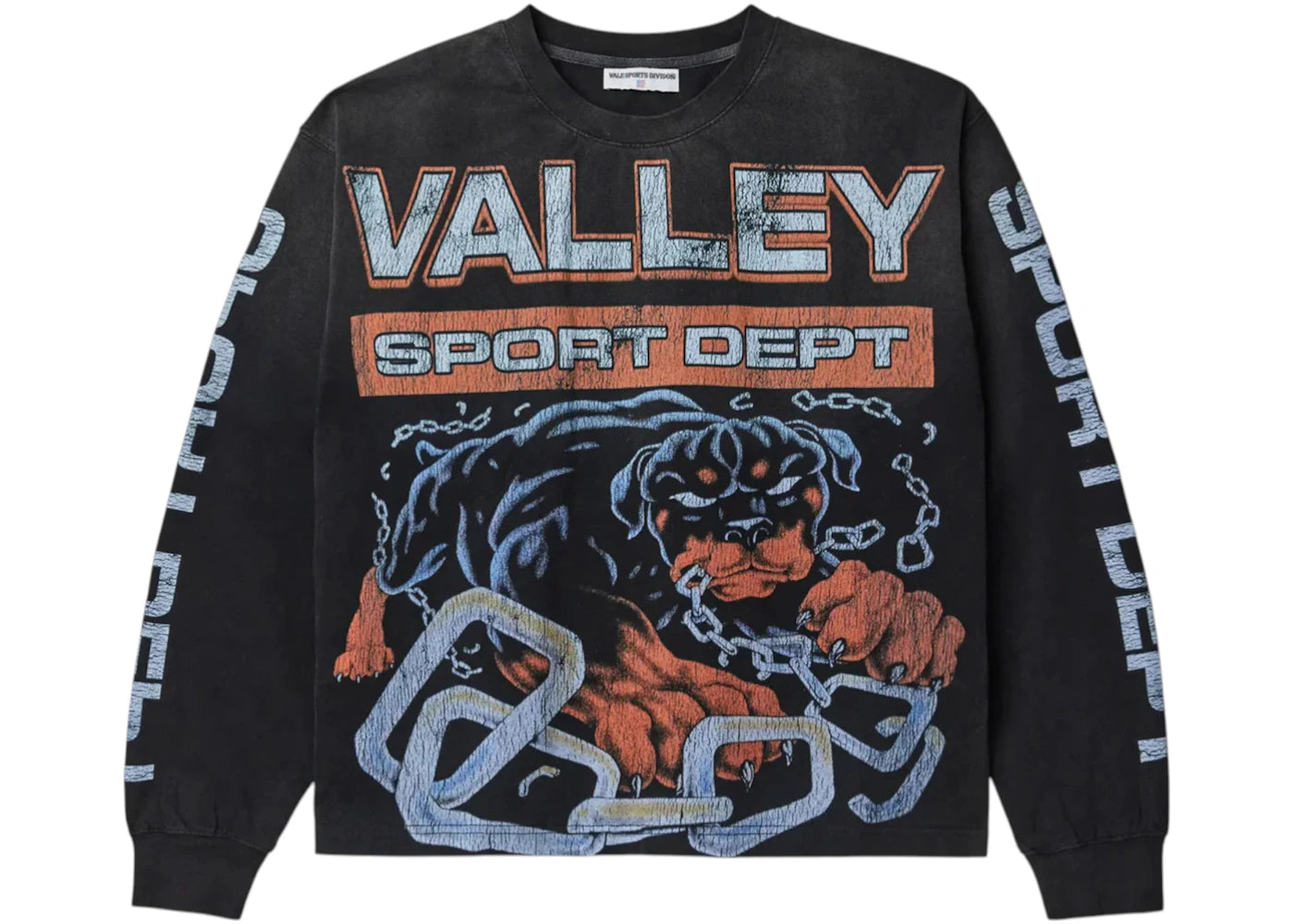 Vale Forever Big Dogs Sports Long-Sleeve Tee Black -1