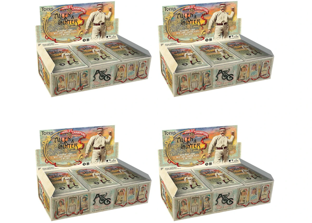2026 Topps Allen & Ginter Baseball Hobby Box 4x Lot -1