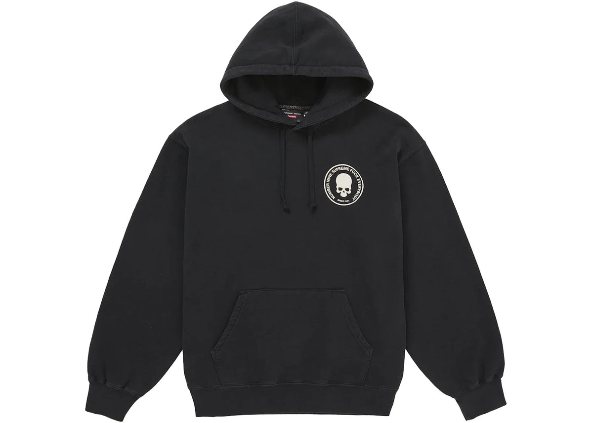 Supreme®/Number (N)ine® HoodedSweatshirt Supreme Number (N)ine Hooded Sweatshirt Black
