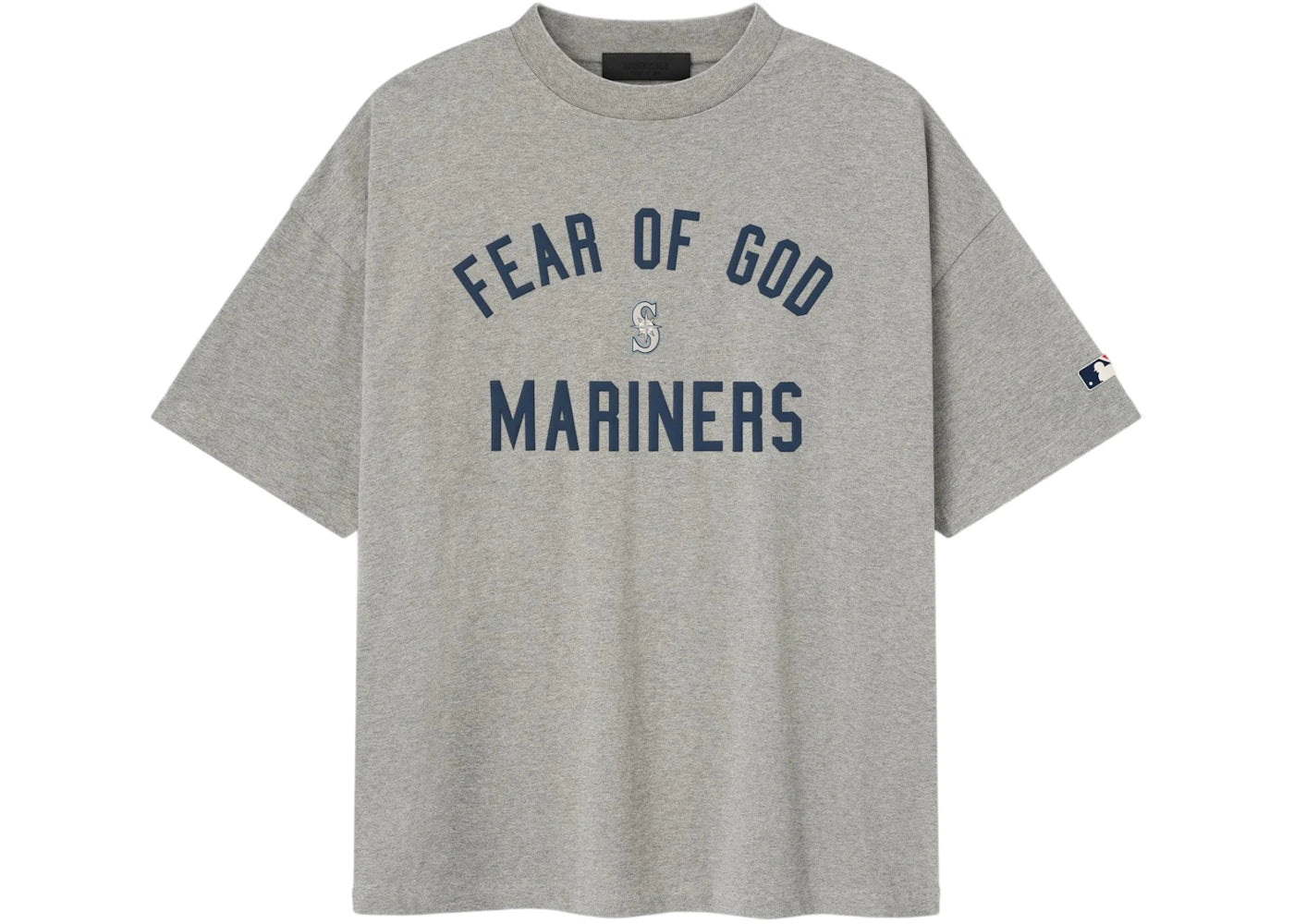 Fear of God Essentials Mariners 90's Tee Concrete Heather -1