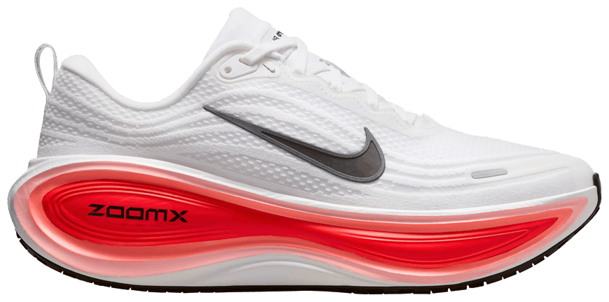 Nike Vomero Plus White Black Bright Crimson-1
