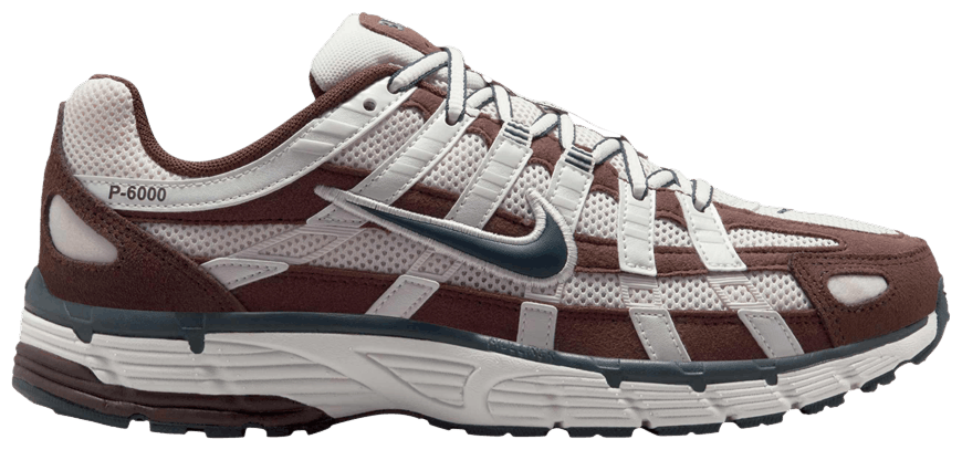Nike P-6000 Phantom Baroque Brown Metallic Summit White Armory Navy (Women's)-1