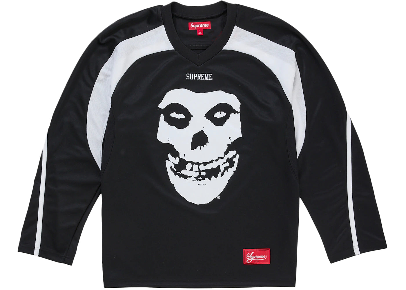 Supreme The Misfits Hockey Jersey Black -1