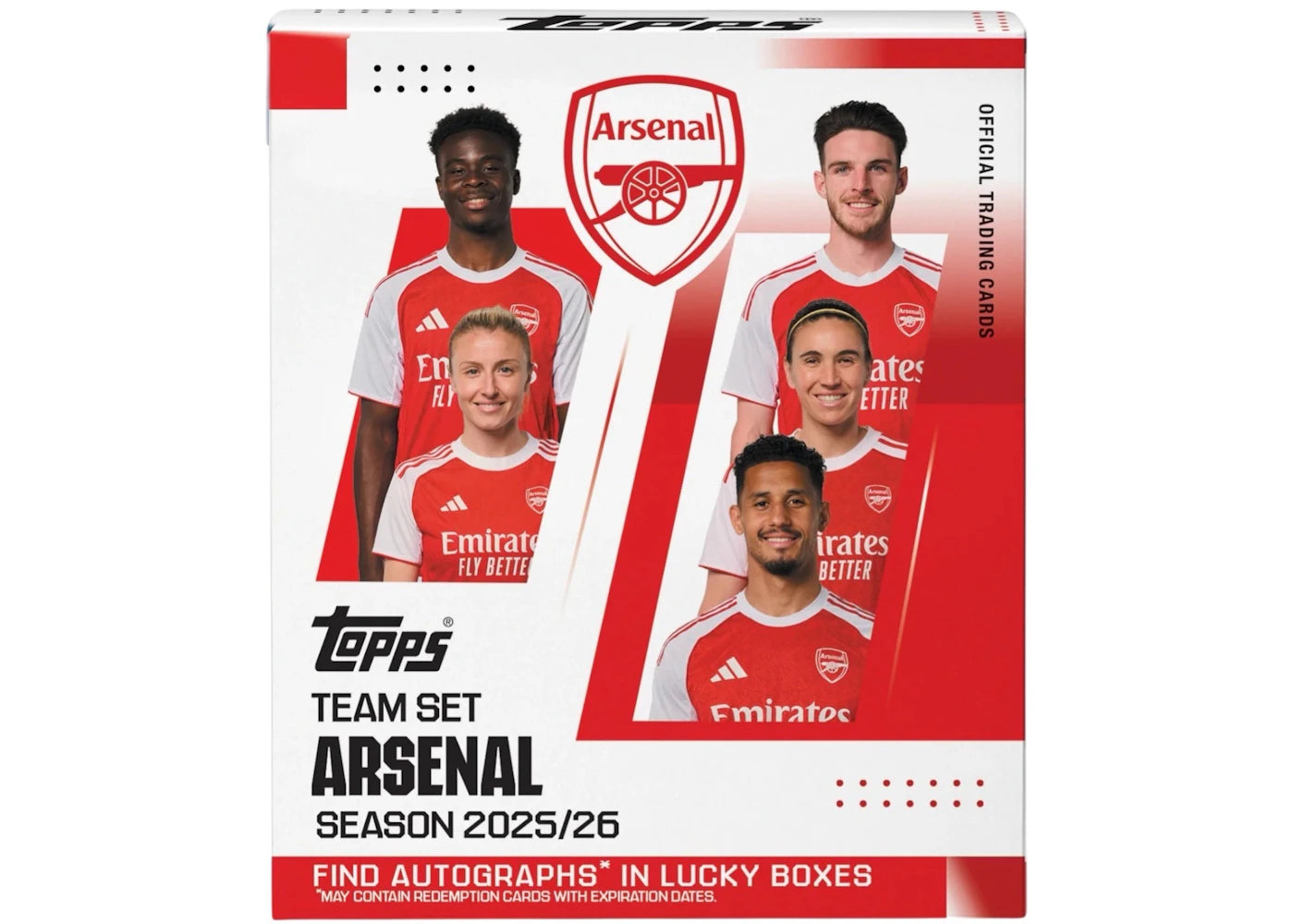 2025/26 Topps Team Set Arsenal Hobby Box -1