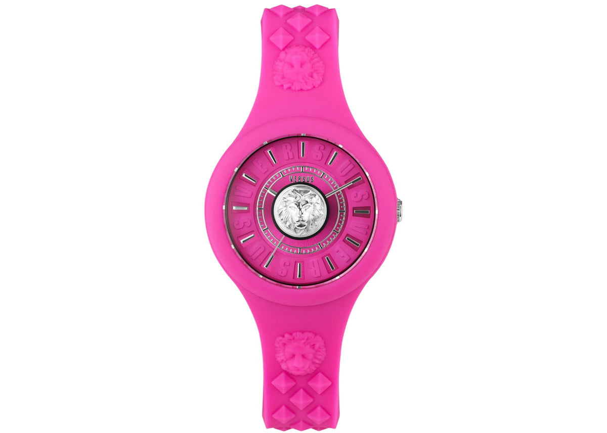 Versus Versace Fire Island Lion VSPOQ1F21 (Pink Enamel) -1
