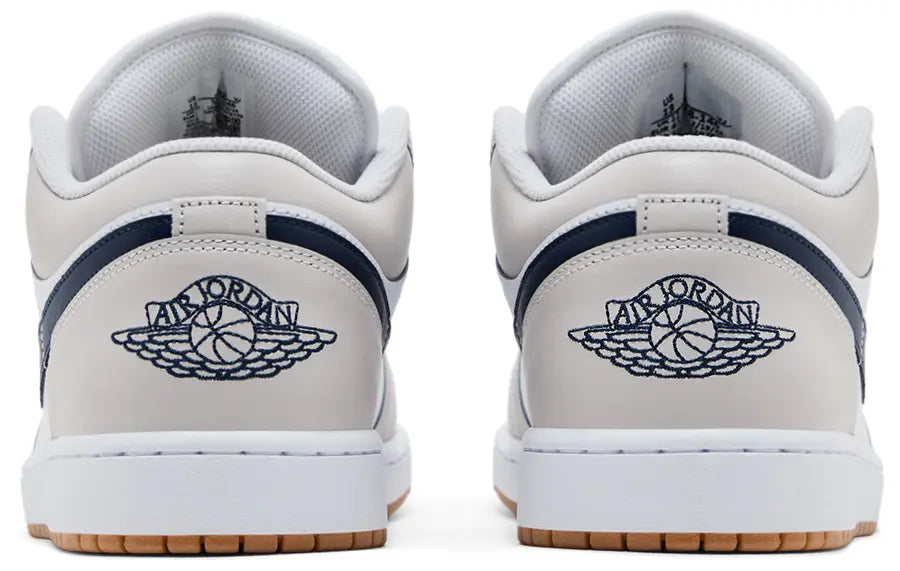 Hell counter Jordan 1 Low Midnight Navy Neutral Grey
